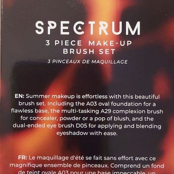 Spectrum 3 piece makeup brushes set - Picture 3 of 4